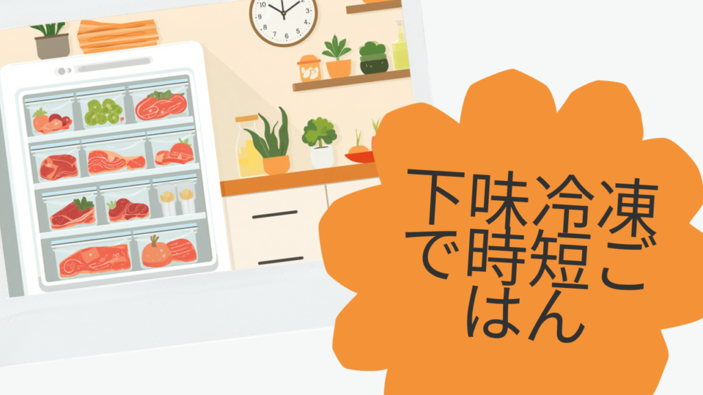下味冷凍で平日のごはん作りを10分にする方法